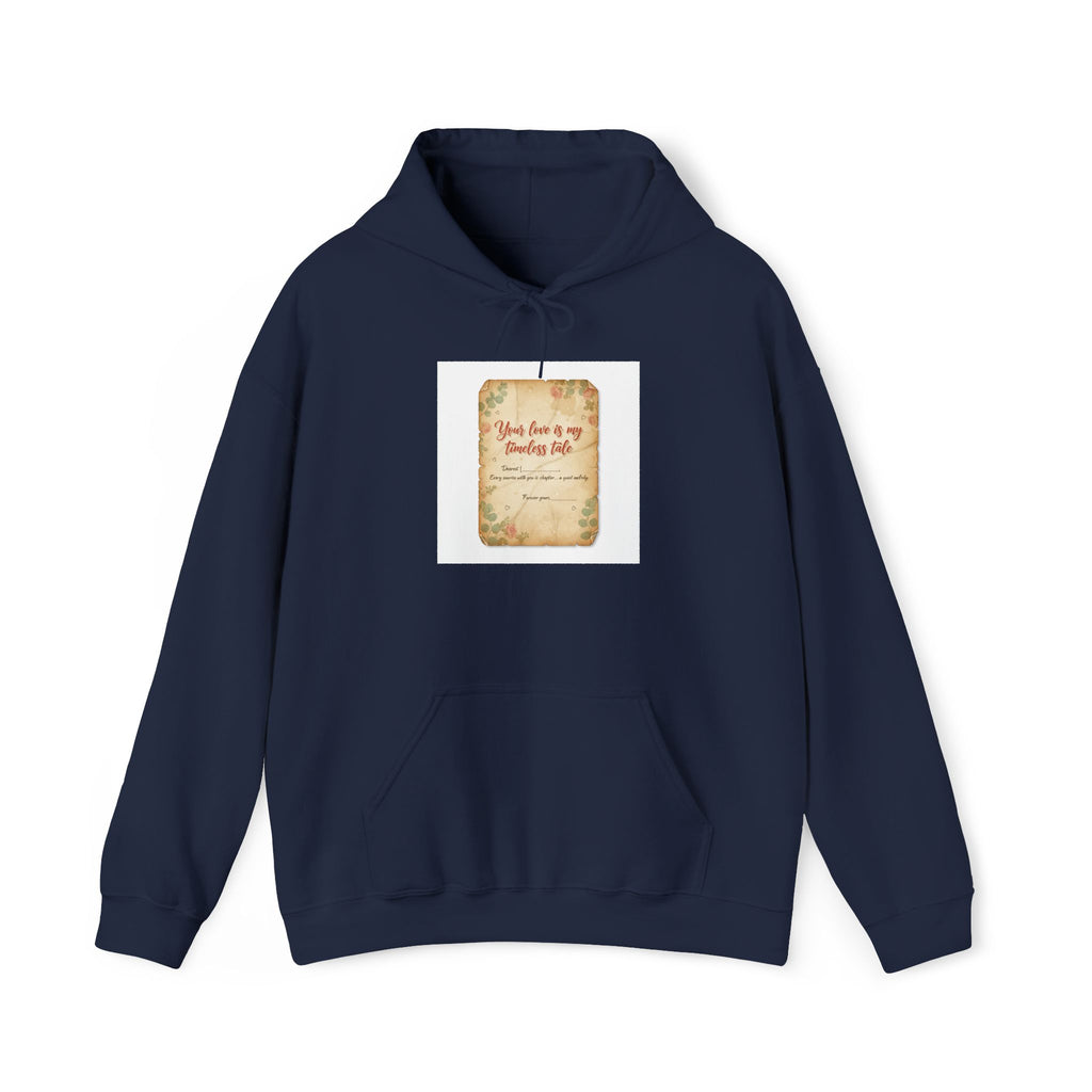 Vintage Love Letter Hoodie | handwritten letter art, wax seal nostalgia
