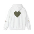 Anime Girl Heart Hoodie — Cute Pastel Kawaii Hooded Sweatshirt