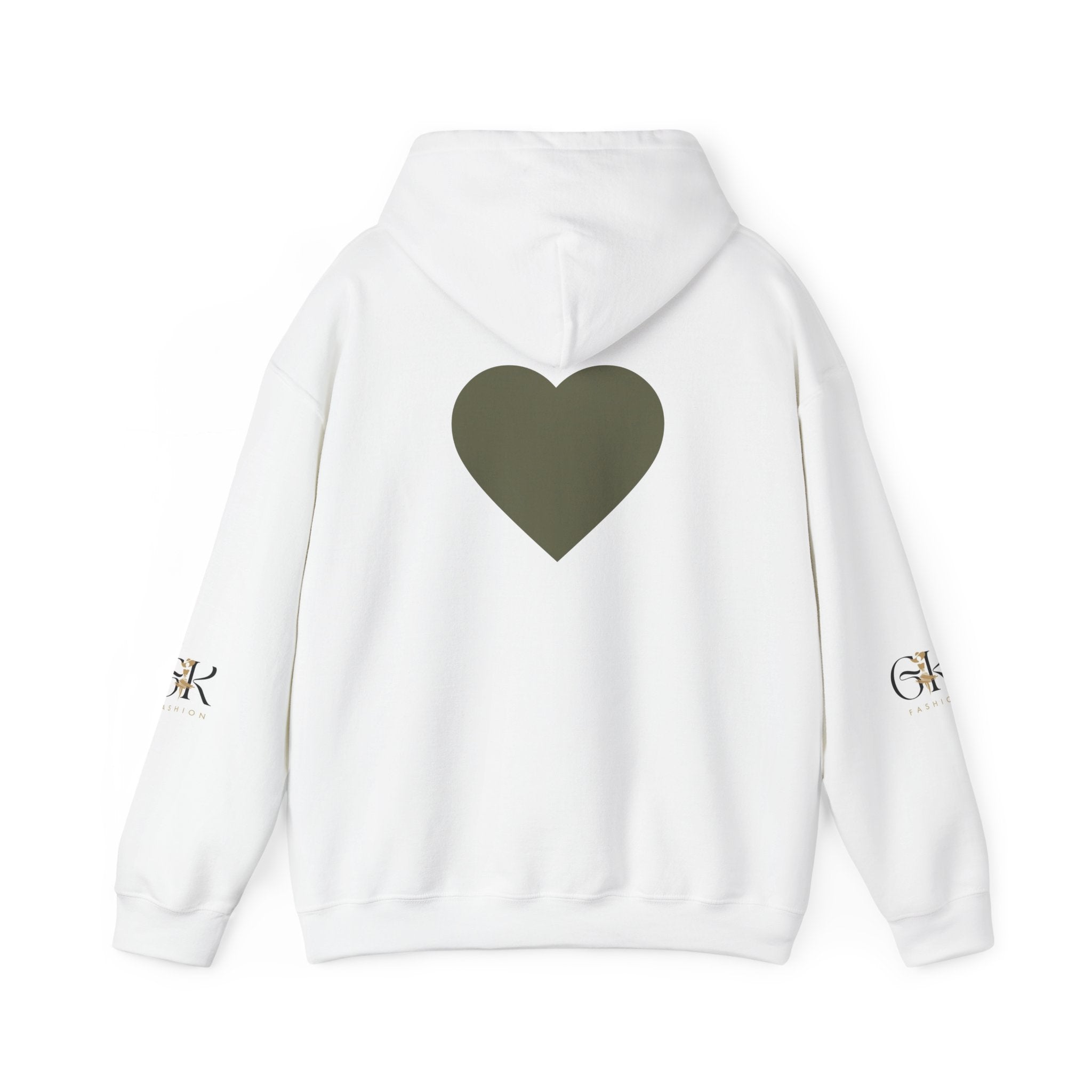 Anime Girl Heart Hoodie — Cute Pastel Kawaii Hooded Sweatshirt