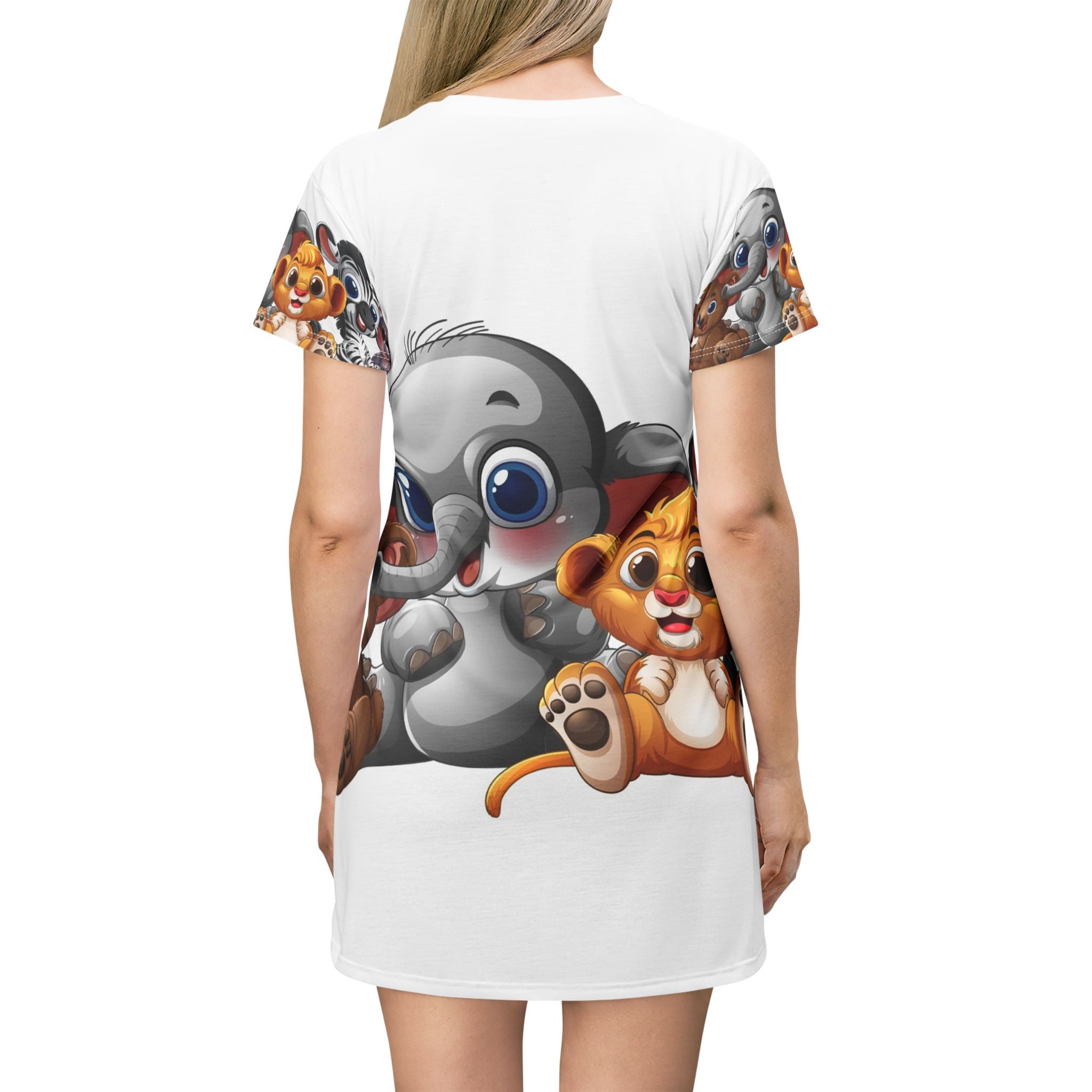T-Shirt Dress (AOP)