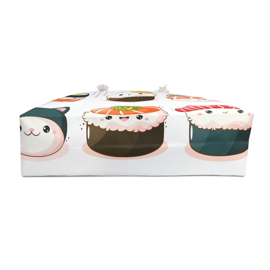Kawaii Sushi Weekender Bag — Cute Japanese Food Travel Tote