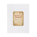 Love Letter Keepsake Blanket | Vintage letter art, wax seal romance